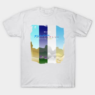 Welcome to the Golden Worlds T-Shirt